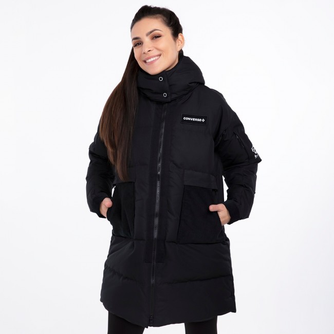 CONVERSE W PREMIUM FASHION LONG DOWN JACKET