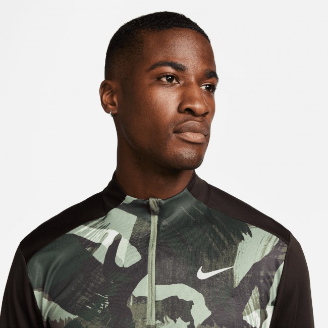 Nike camo running sales shirt