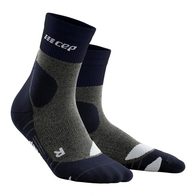 CEP Men's Hiking Merino Mid-Cut Compression Socks