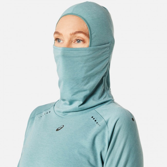 Asics long sleeve hoodie cheap