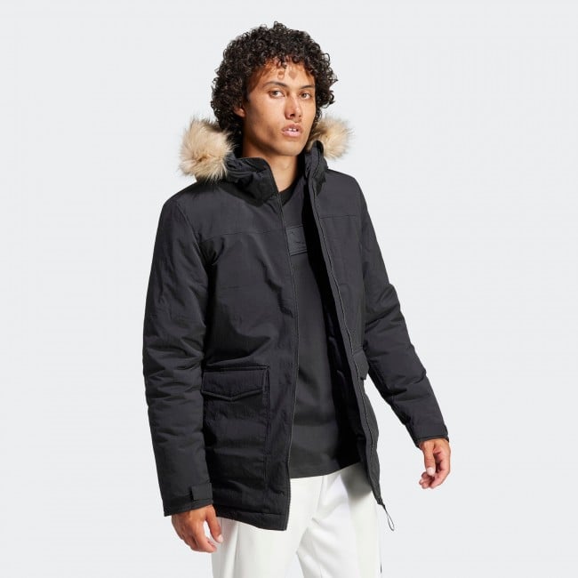 Adidas mens parka jacket online